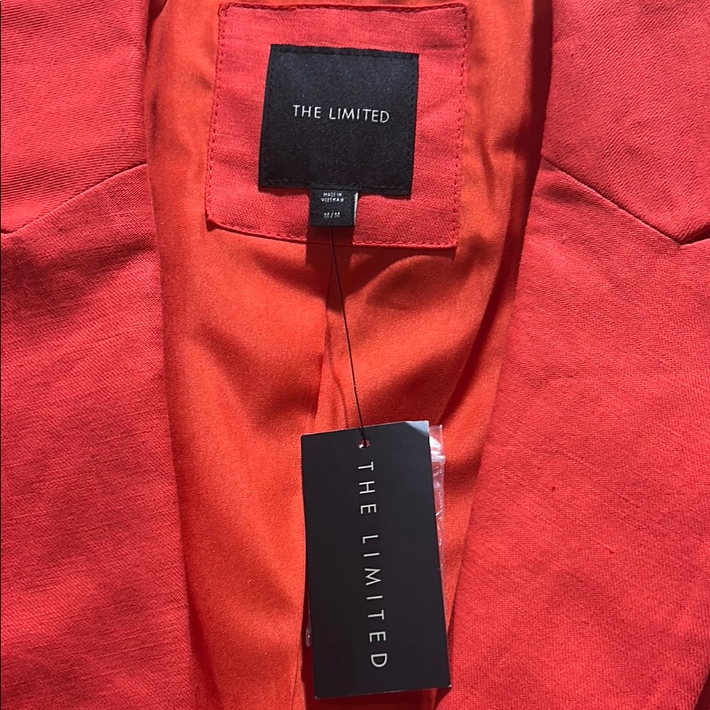 The Limited Hot Coral Blazer - Picture 2 of 3